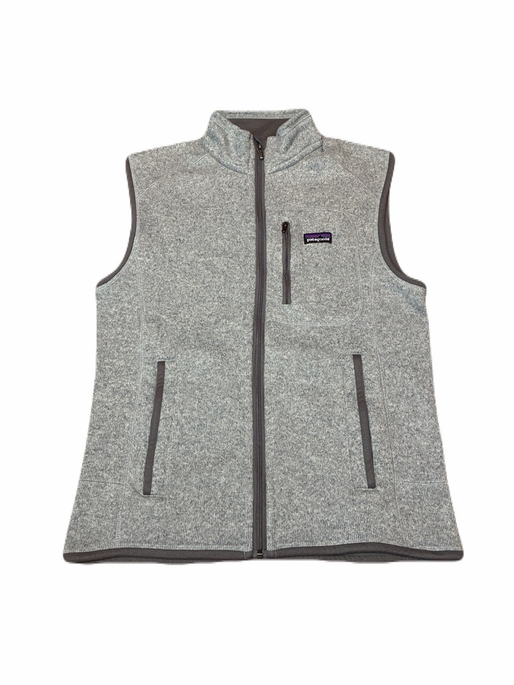 Patagonia Better Sweater Fleece Vest in Stonewash Grey, Men’s size Small